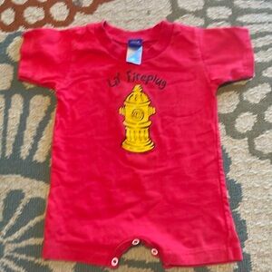 Little Fireplug Romper